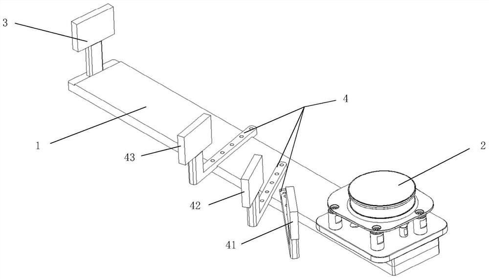 Laser radar test fixture