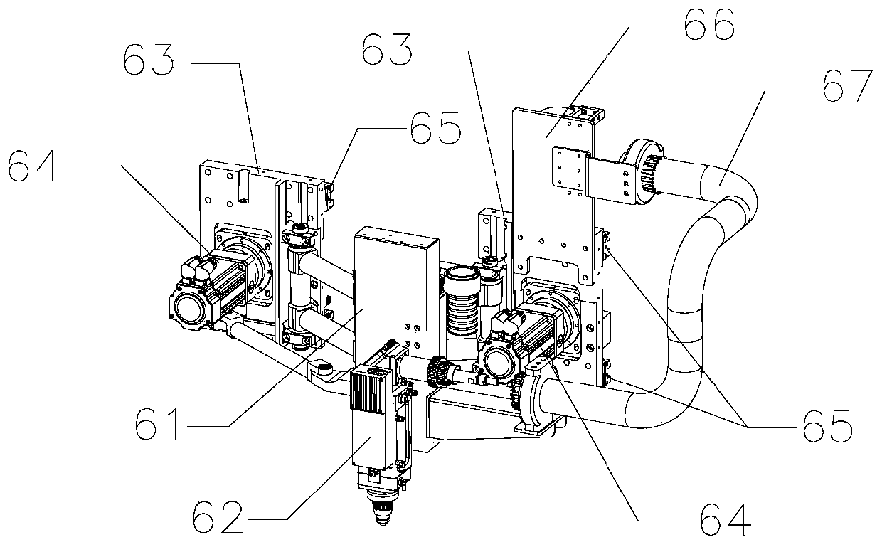 Cantilever double-beam laser cutting machine