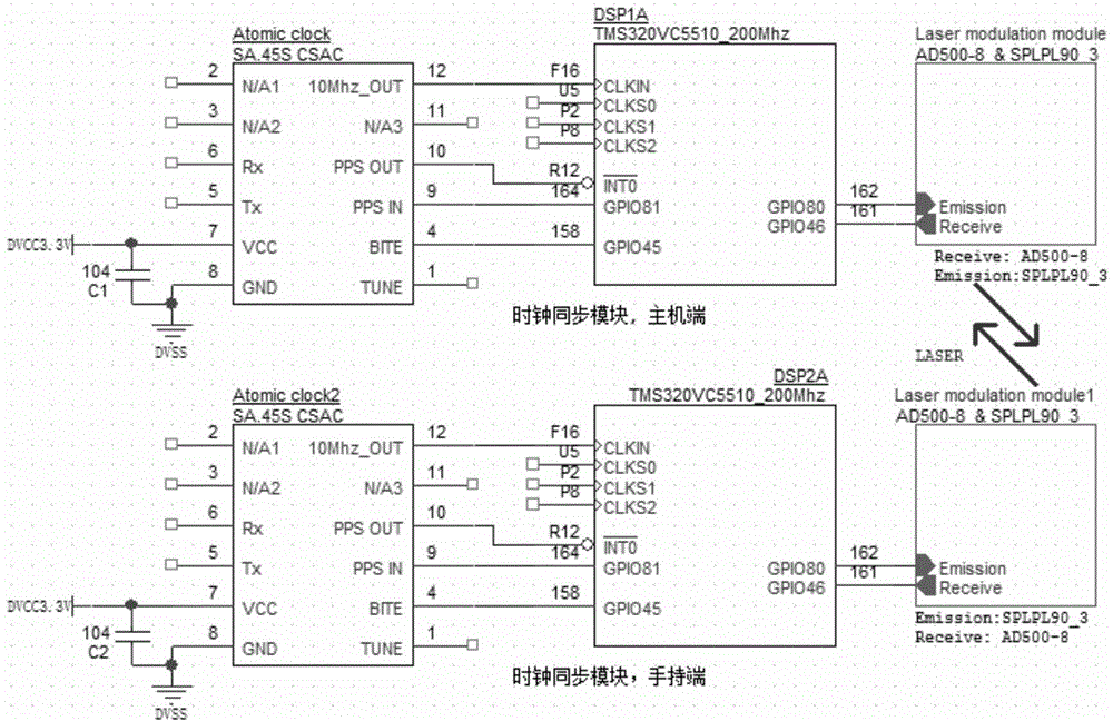 Fully-differential amplification and noise reduction method and device for no-cable-based power capacitance measurement clamp meter