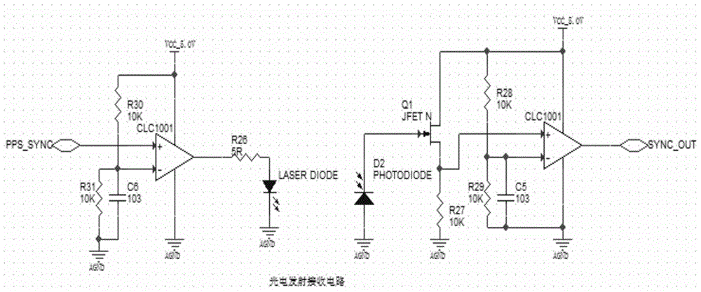 Fully-differential amplification and noise reduction method and device for no-cable-based power capacitance measurement clamp meter