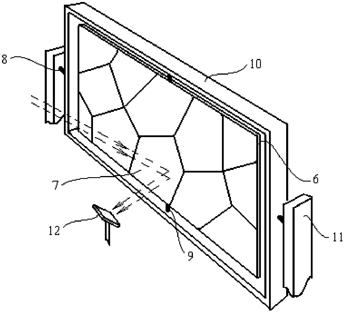 Dynamic sunlight reflection system for providing sunlight for outdoor shady area