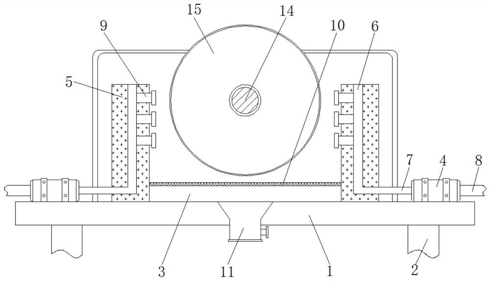 Fruit cleaning device for food and beverage processing