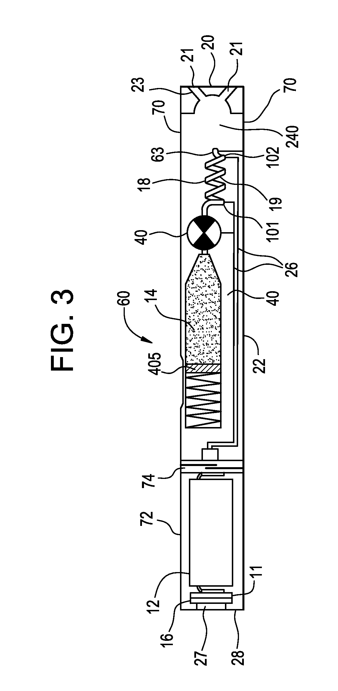 Pre-vaporization formulation for controlling acidity in an e-vaping device