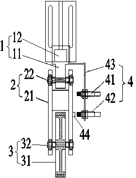 Corrugated pipe length measuring device and cutting device applying same