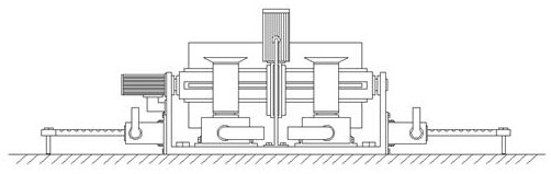 Water gate downstream energy dissipation device for water conservancy project