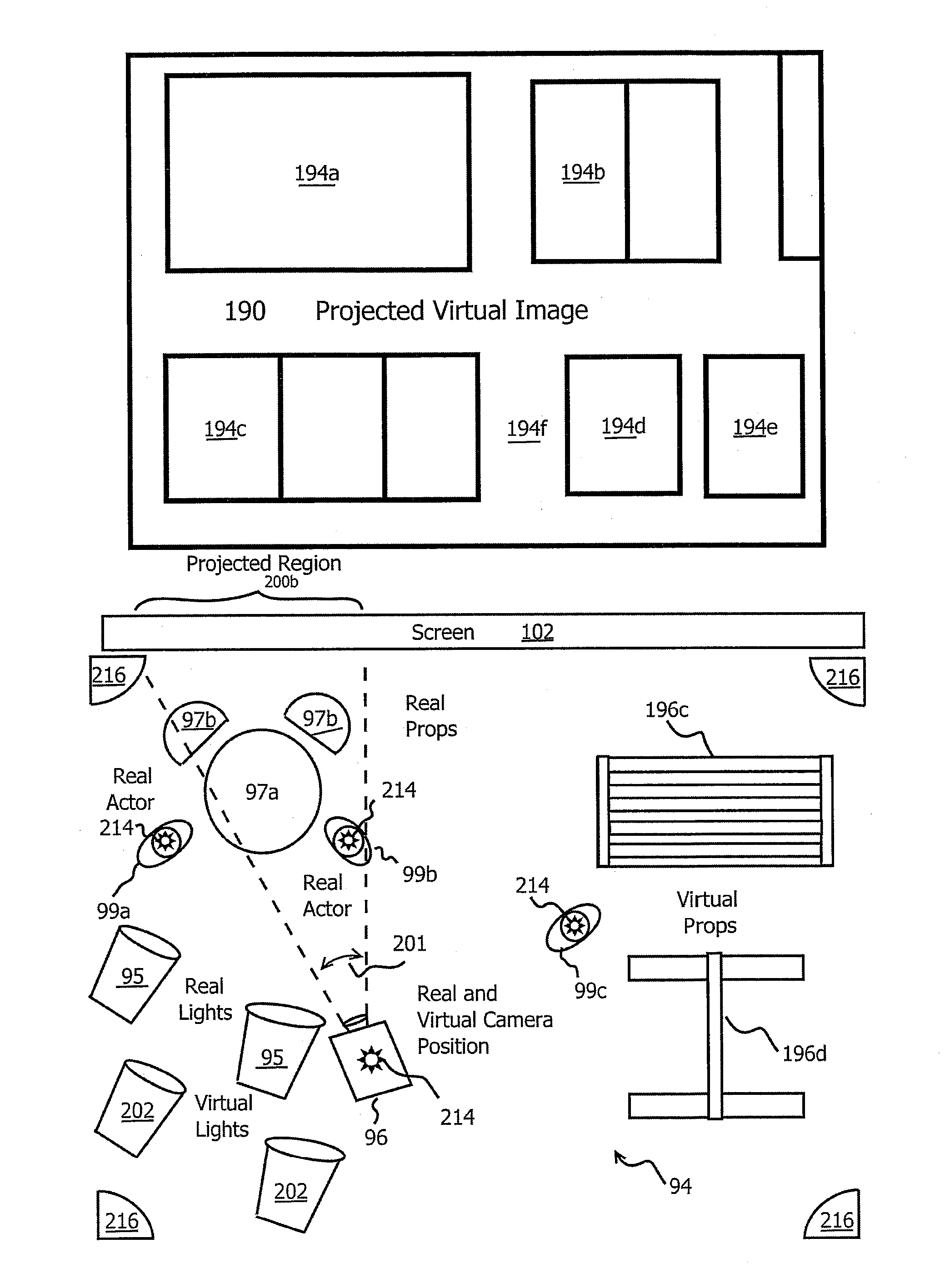 Digital, virtual director apparatus and method