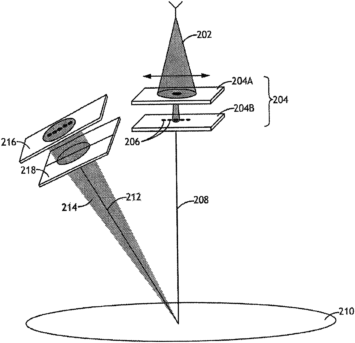 Backscattered electrons (BSE) imaging using multi-beam tools