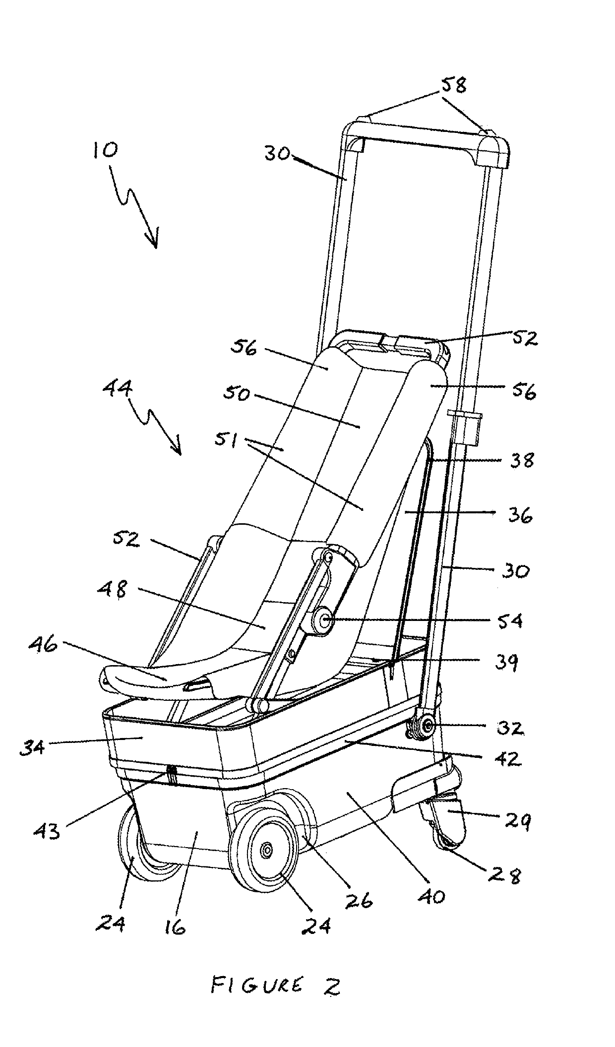 Combination luggage and child carrier