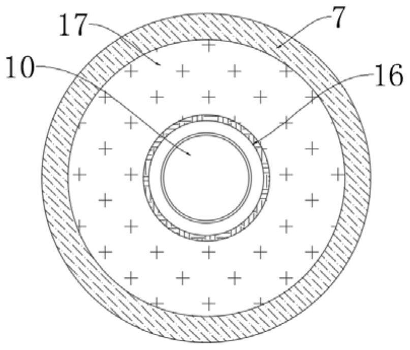 Circulating ventilation device for purifying air in compartment