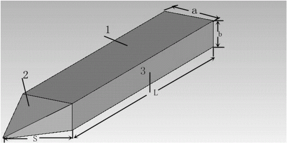 Probe antenna for terahertz waveband near-field imaging