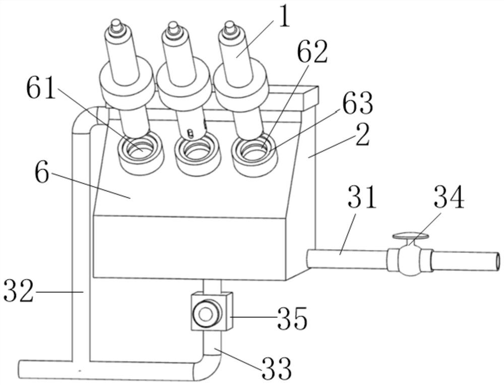 Water quality monitoring circulation tank and water quality monitoring method