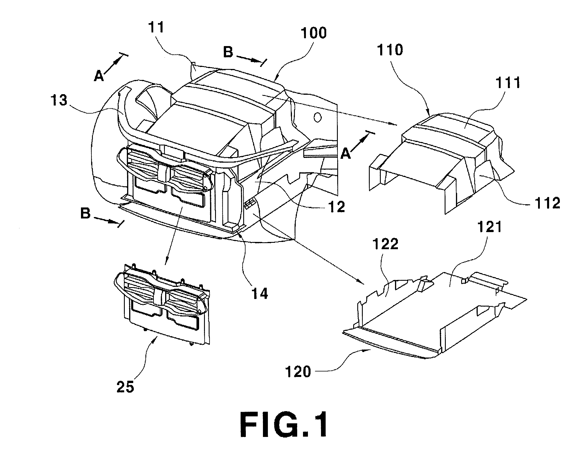 Engine encapsulation structure of vehicle