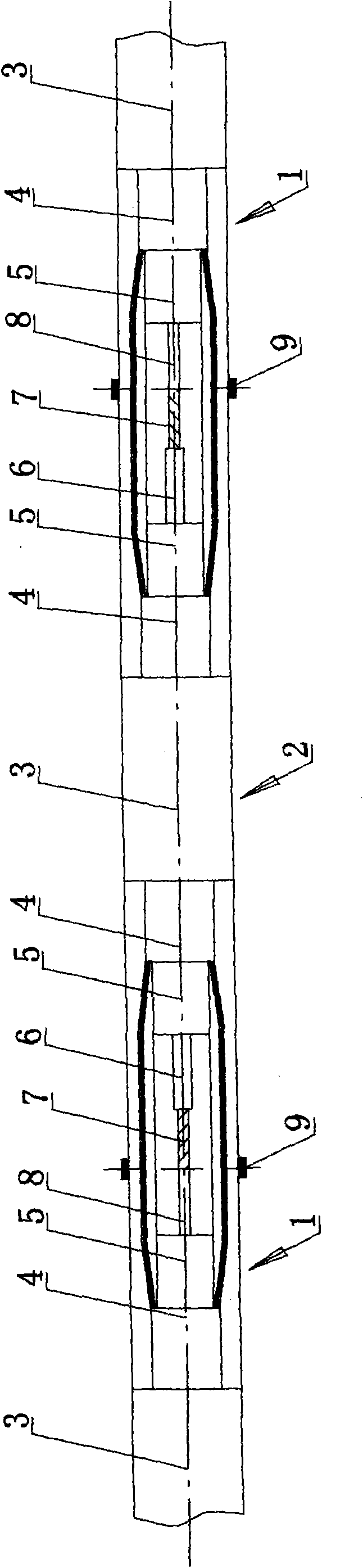 Heating cable with invisible joint and manufacturing method thereof