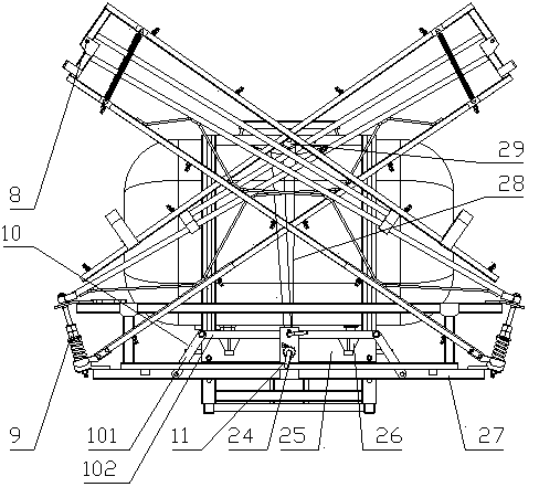 Intelligent precision boom sprayer and control method