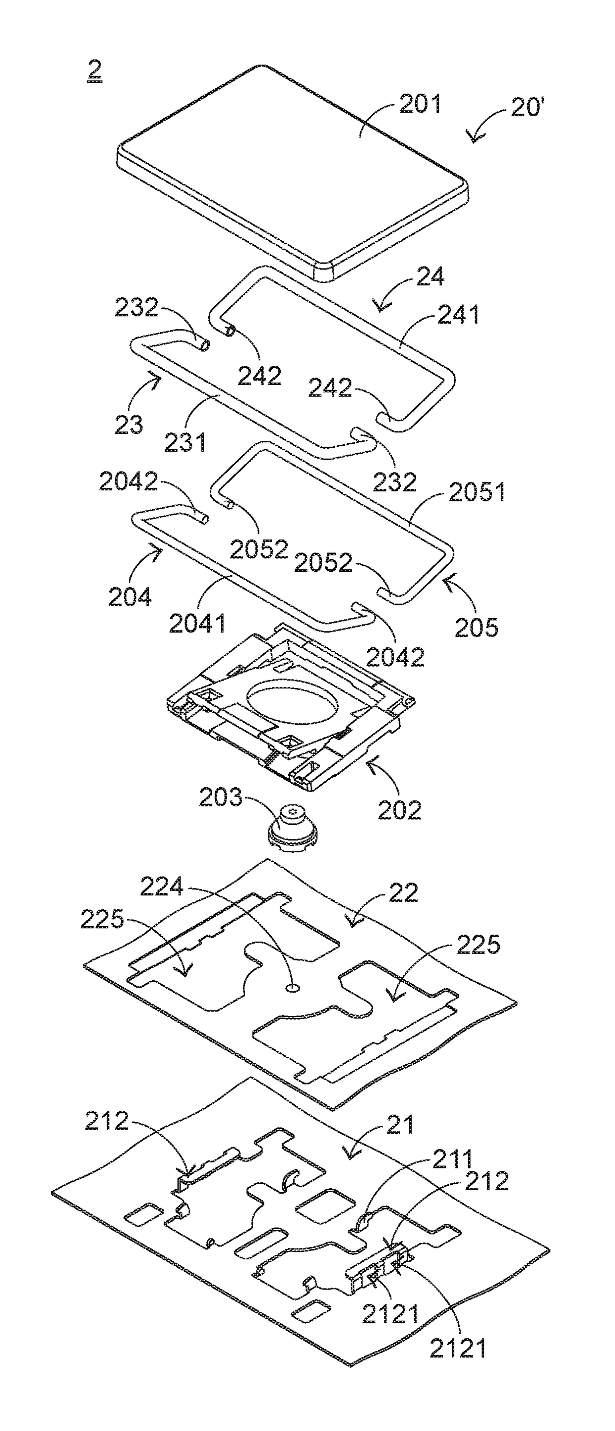 Keyboard device