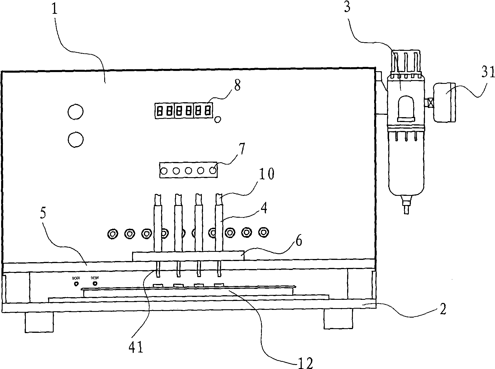 Push button longevity detection device