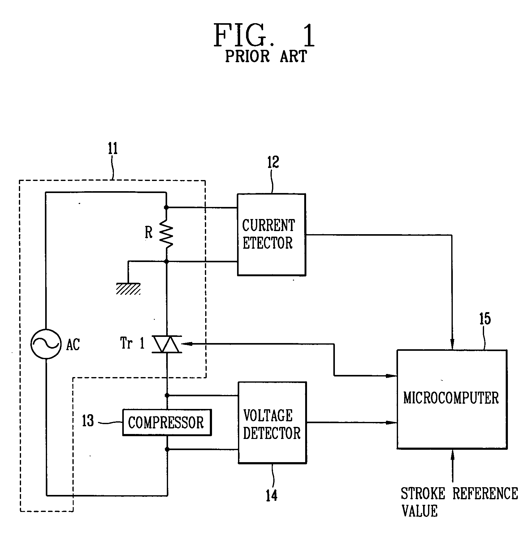 Apparatus for controlling operation of compressors