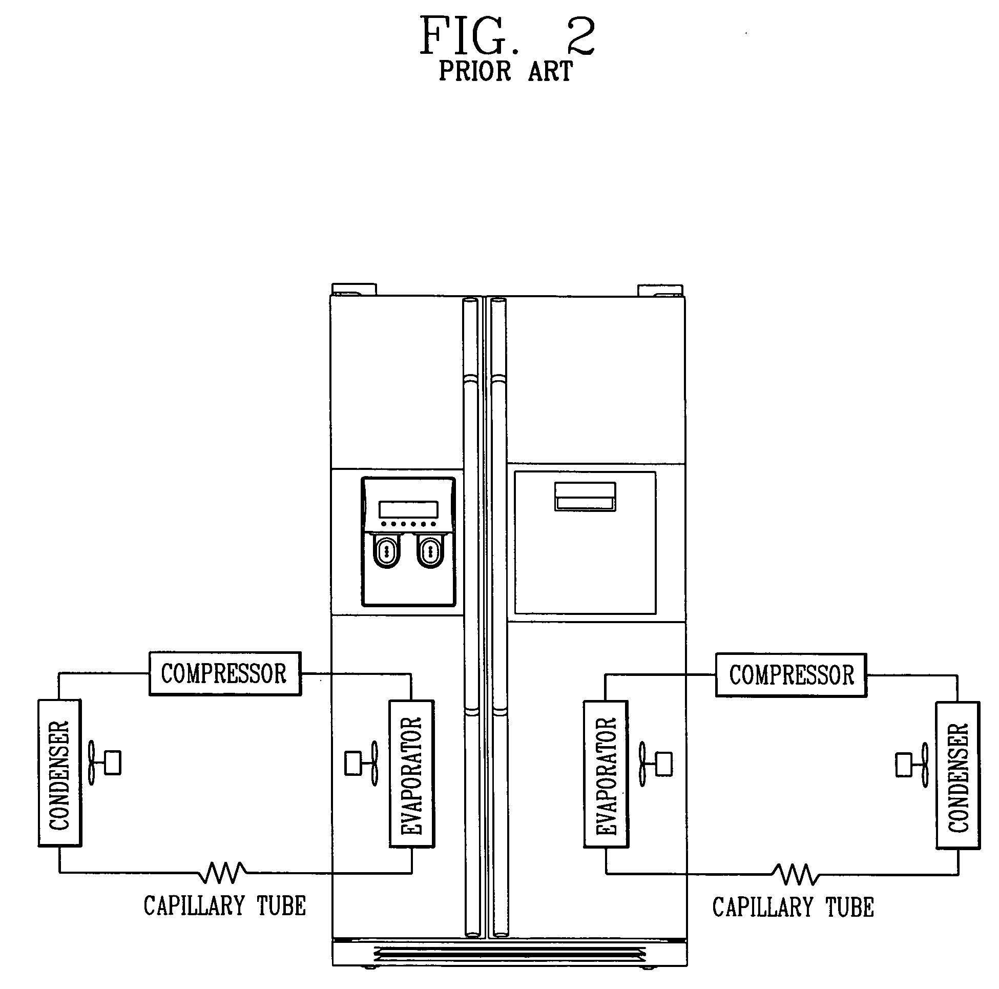 Apparatus for controlling operation of compressors