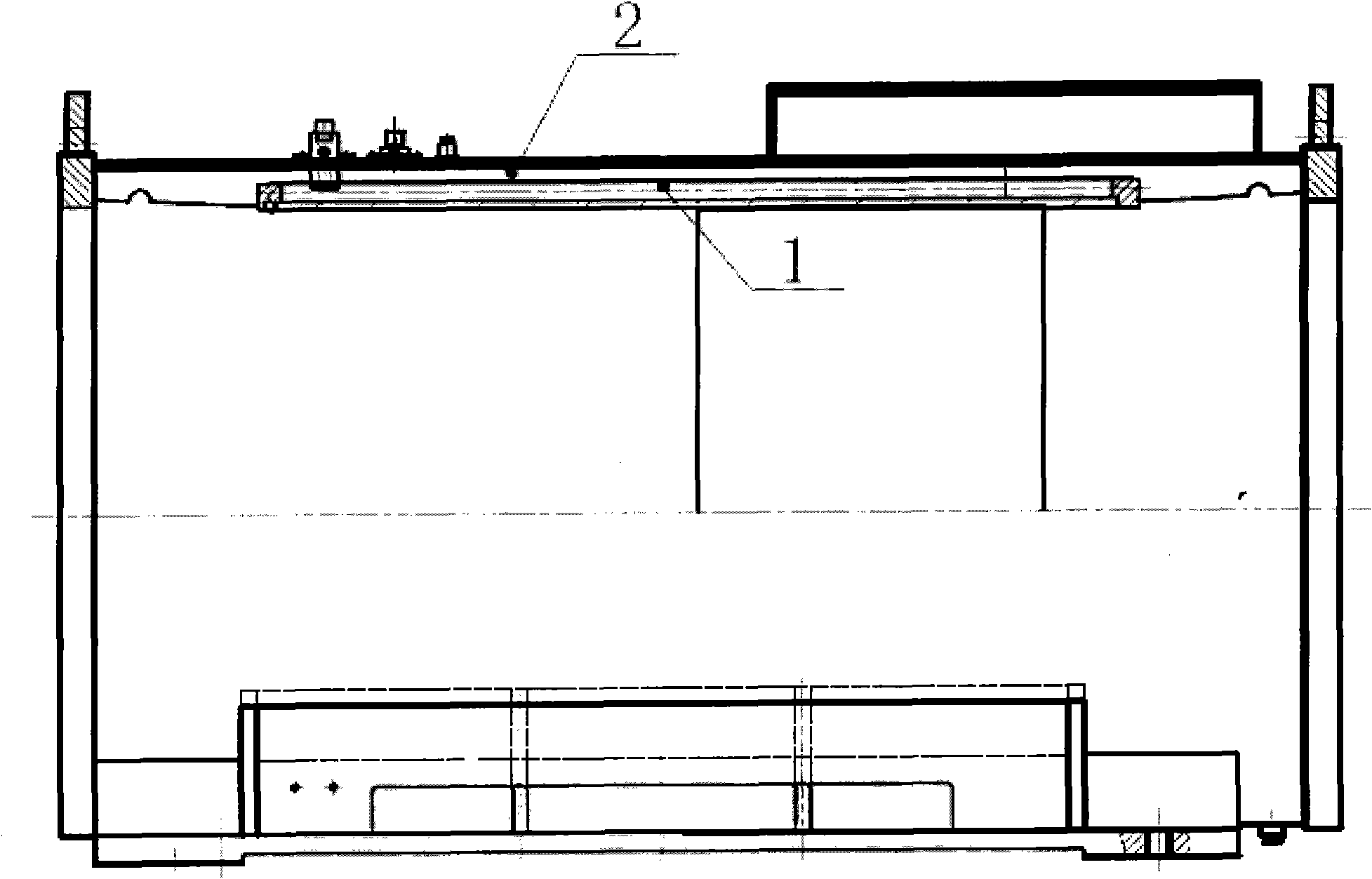 Aerogenerator machine base