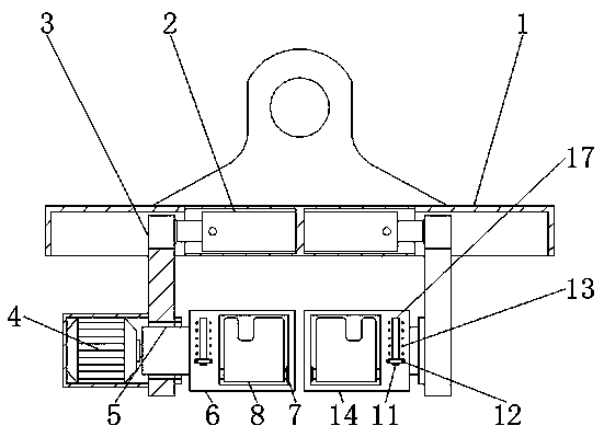 Adjustable clamp for gear precision detection