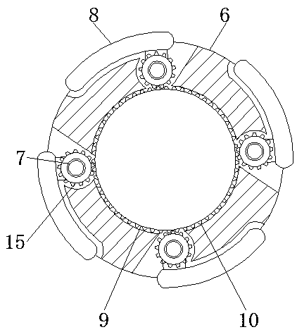 Adjustable clamp for gear precision detection