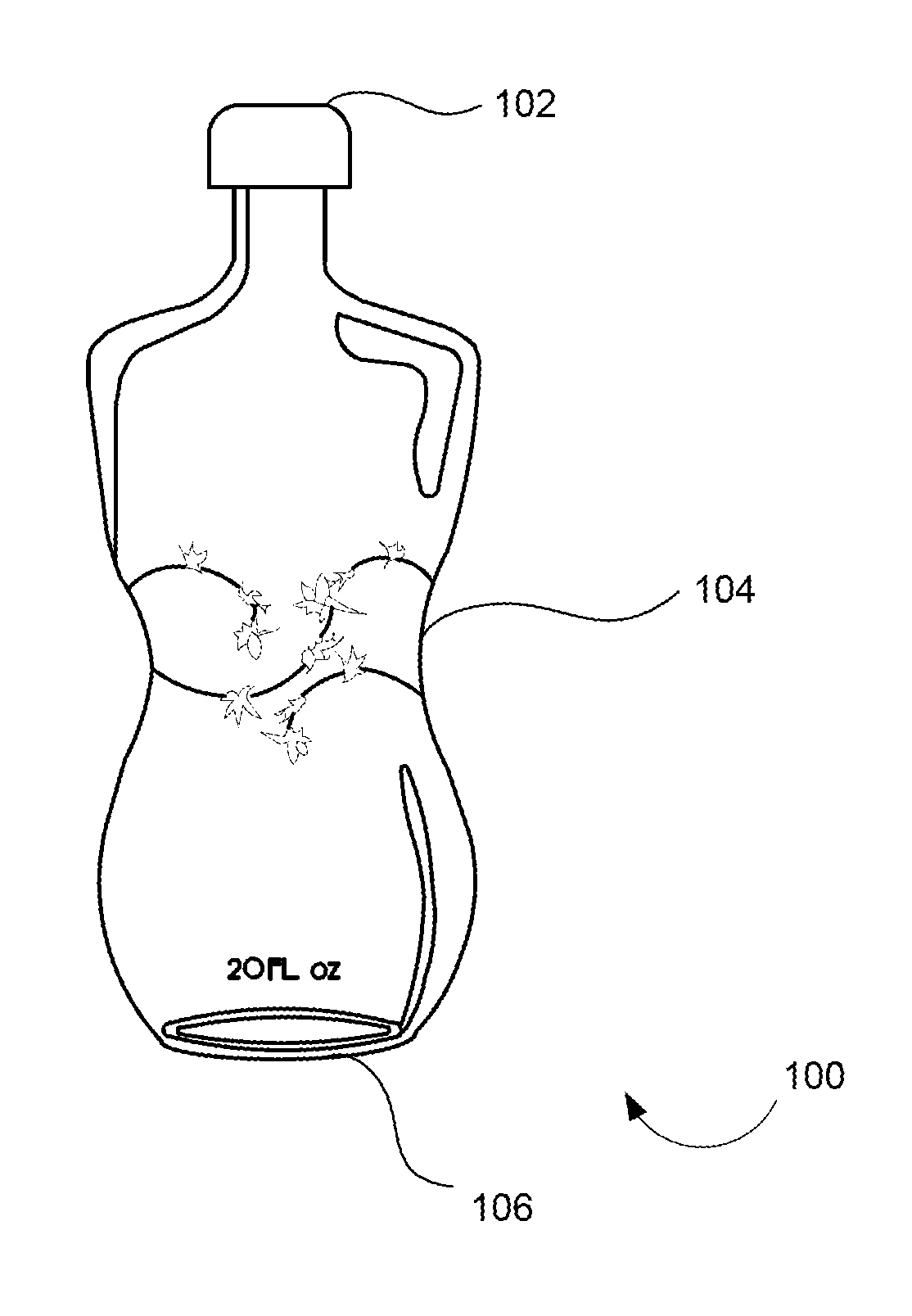 Vaginal douche with a composition to tighten the vagina