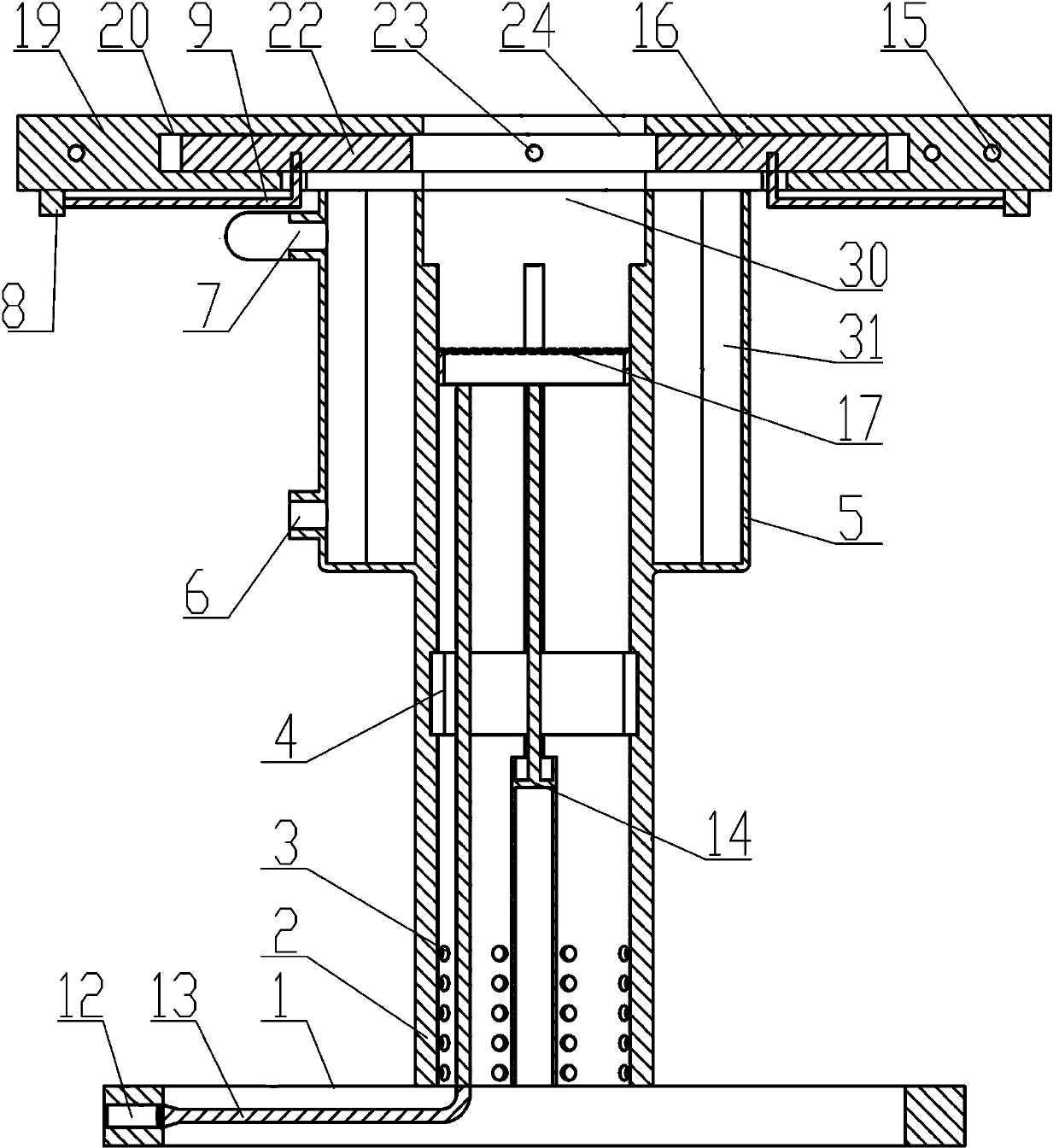 Electric fuel, gaseous fuel and solid biomass fuel integrated heat furnace and using method