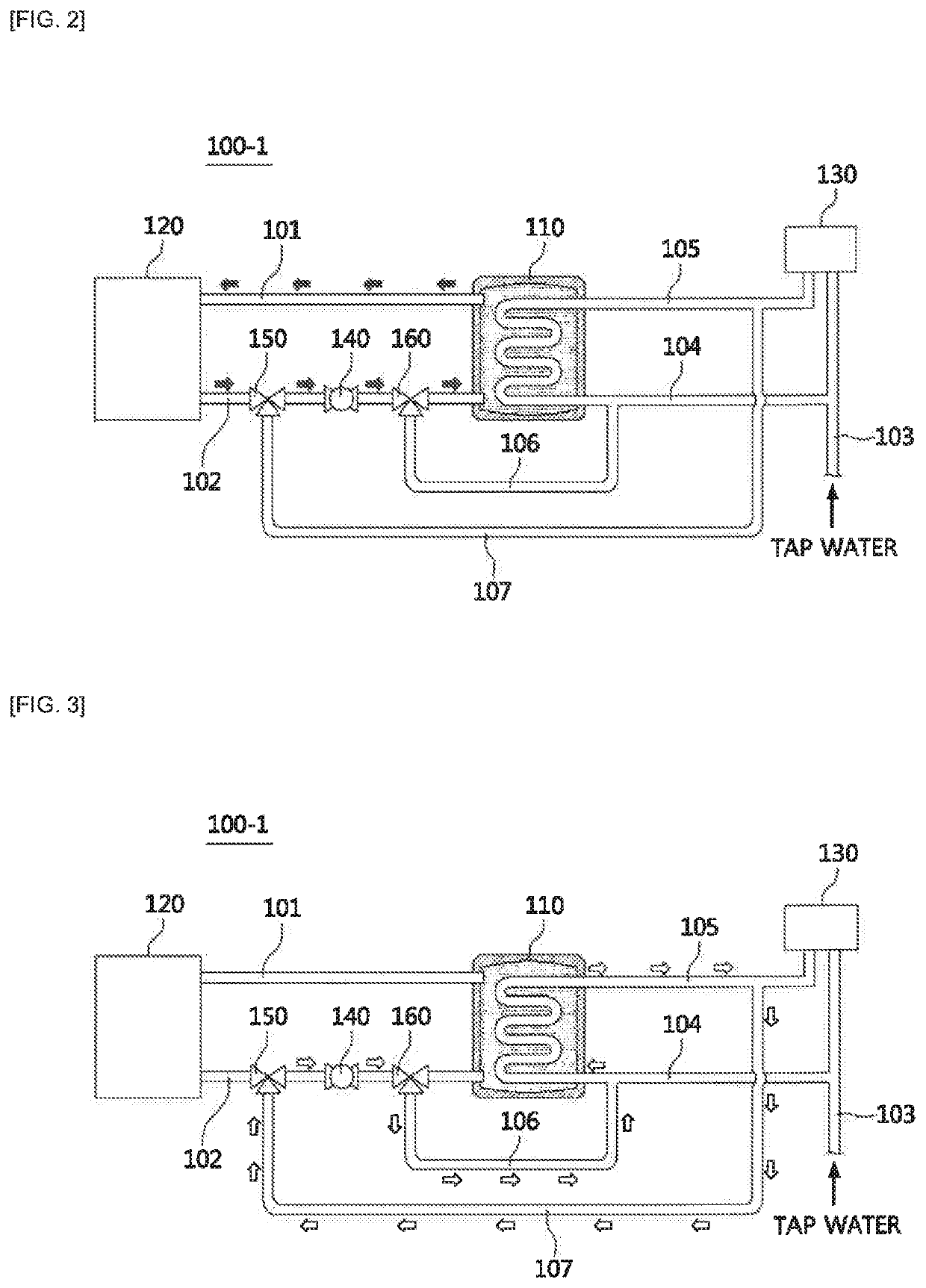 Boiler system for both heating and hot water