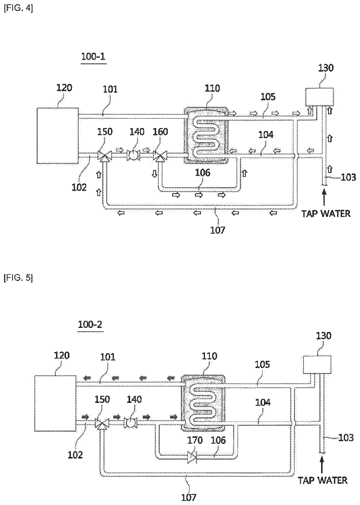 Boiler system for both heating and hot water