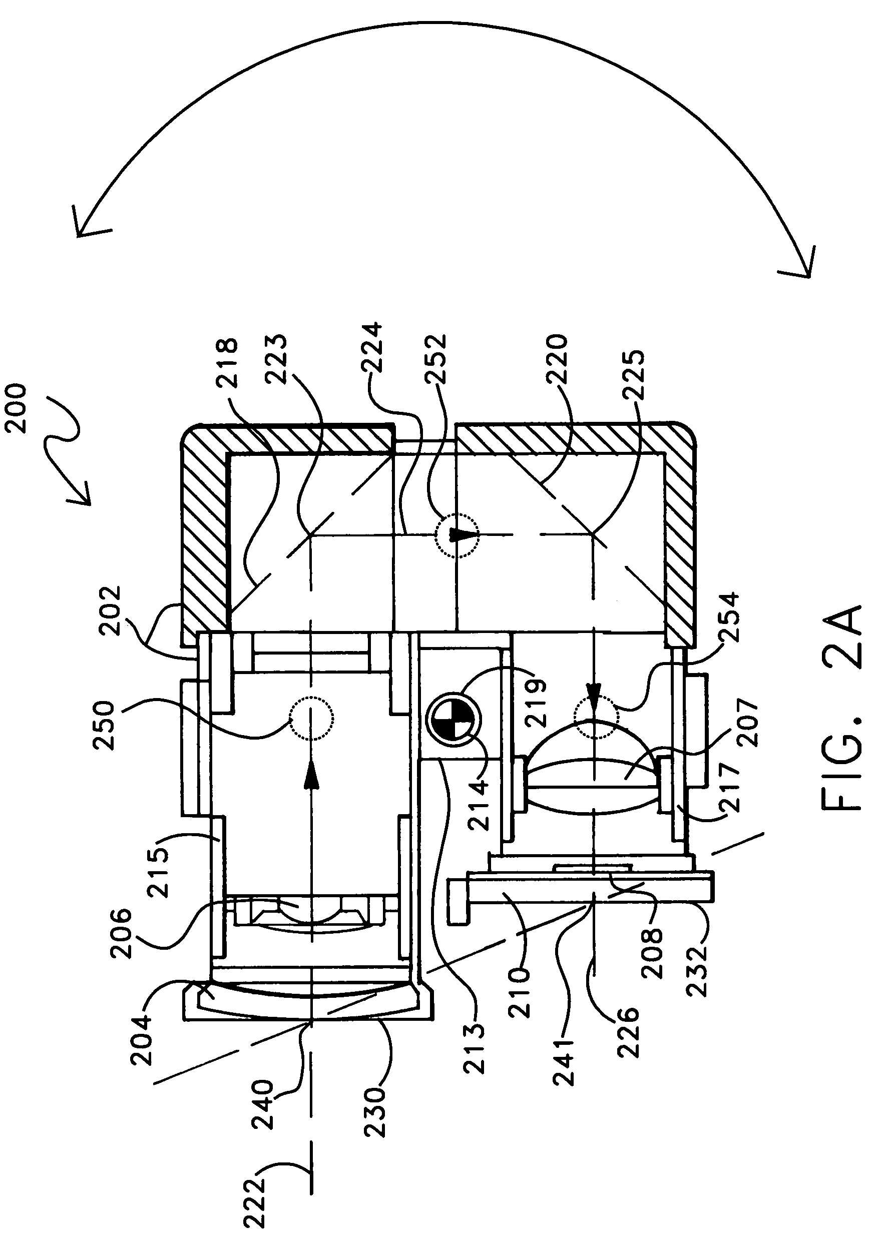 Optical block assembly