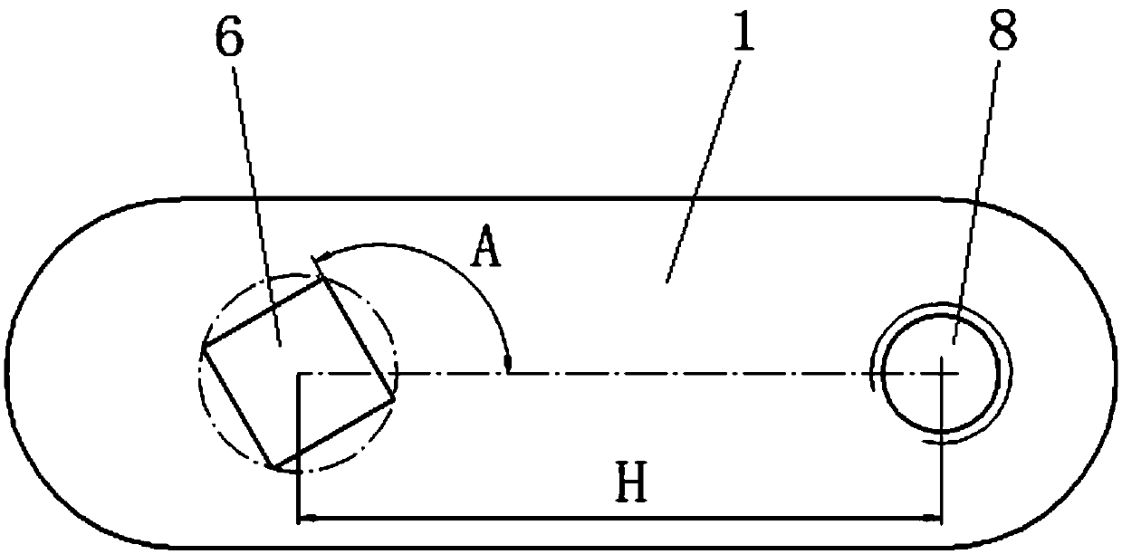 Self-locking lifting tool for injection pump of diesel engine