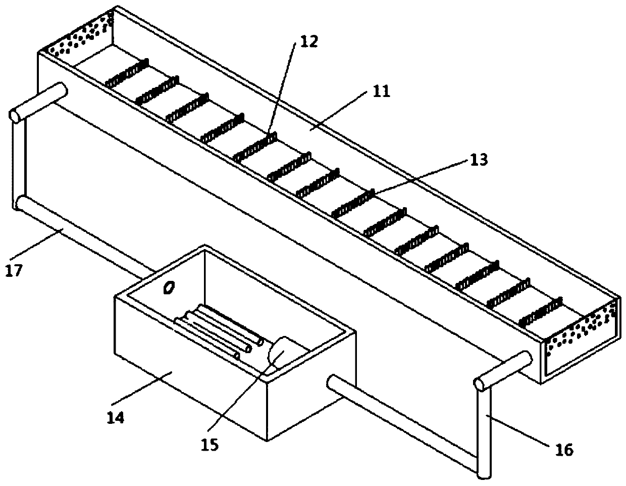 Preparation method of air filtering material