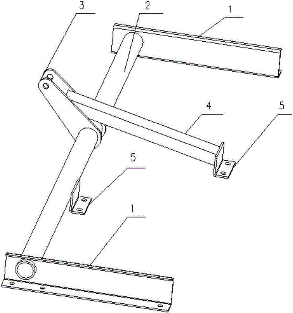 Electric bed leg lifting stand