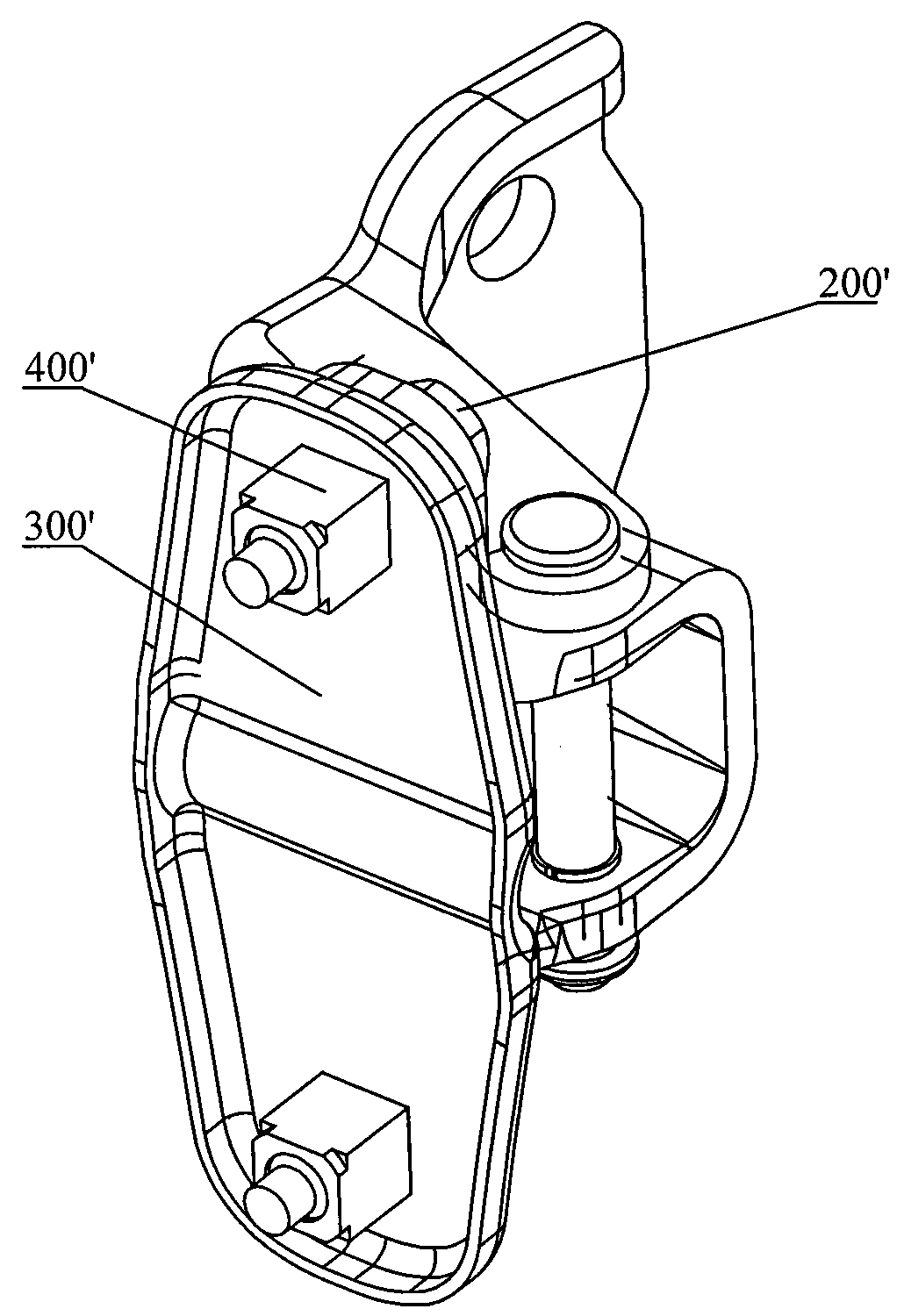 Adjustable hinge device