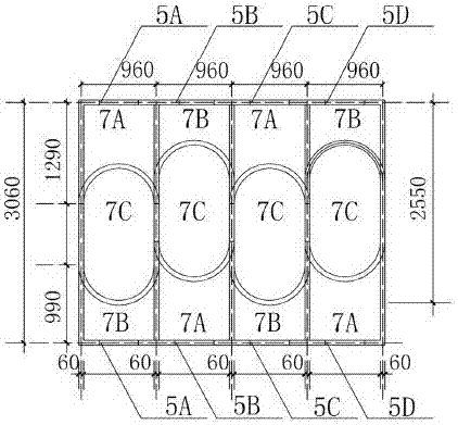 Method for assembling temporary small building spliced by paper universal components