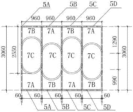 Method for assembling temporary small building spliced by paper universal components