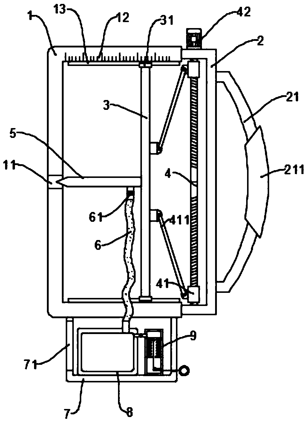 Clinical measurement sampling device for neurology department