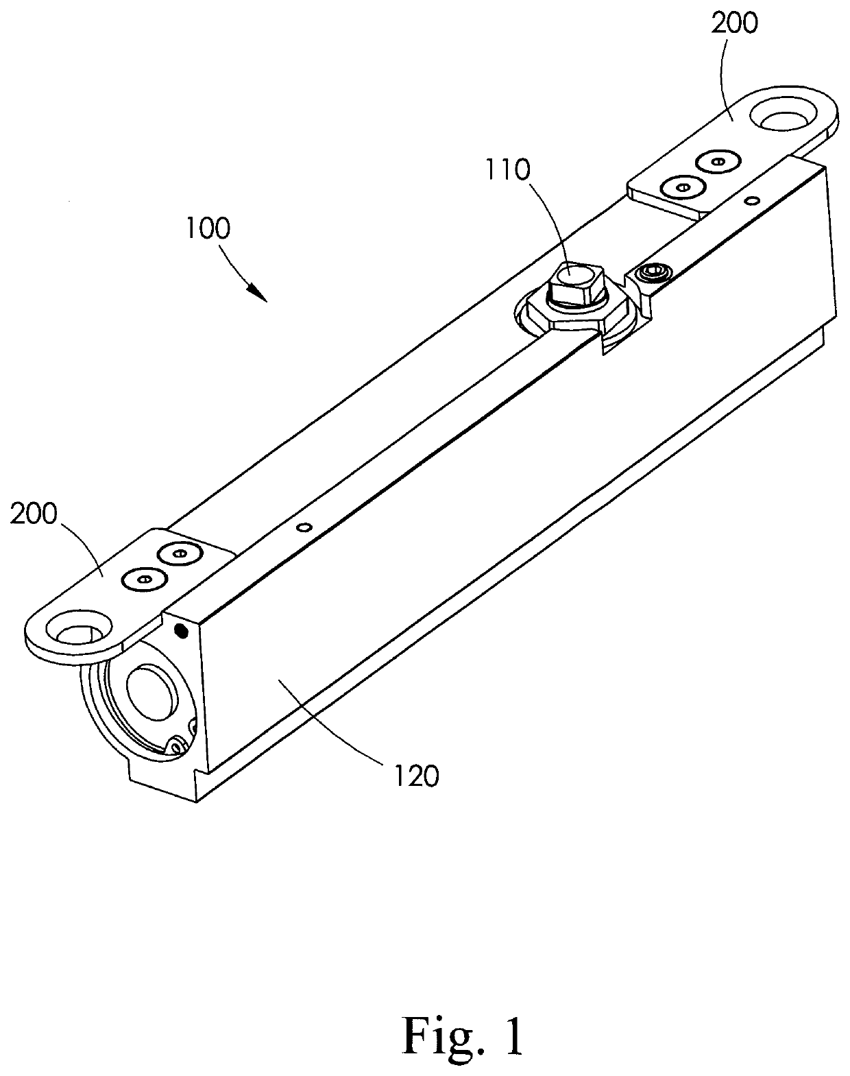 Hydraulic door closer with fluid overflow chamber