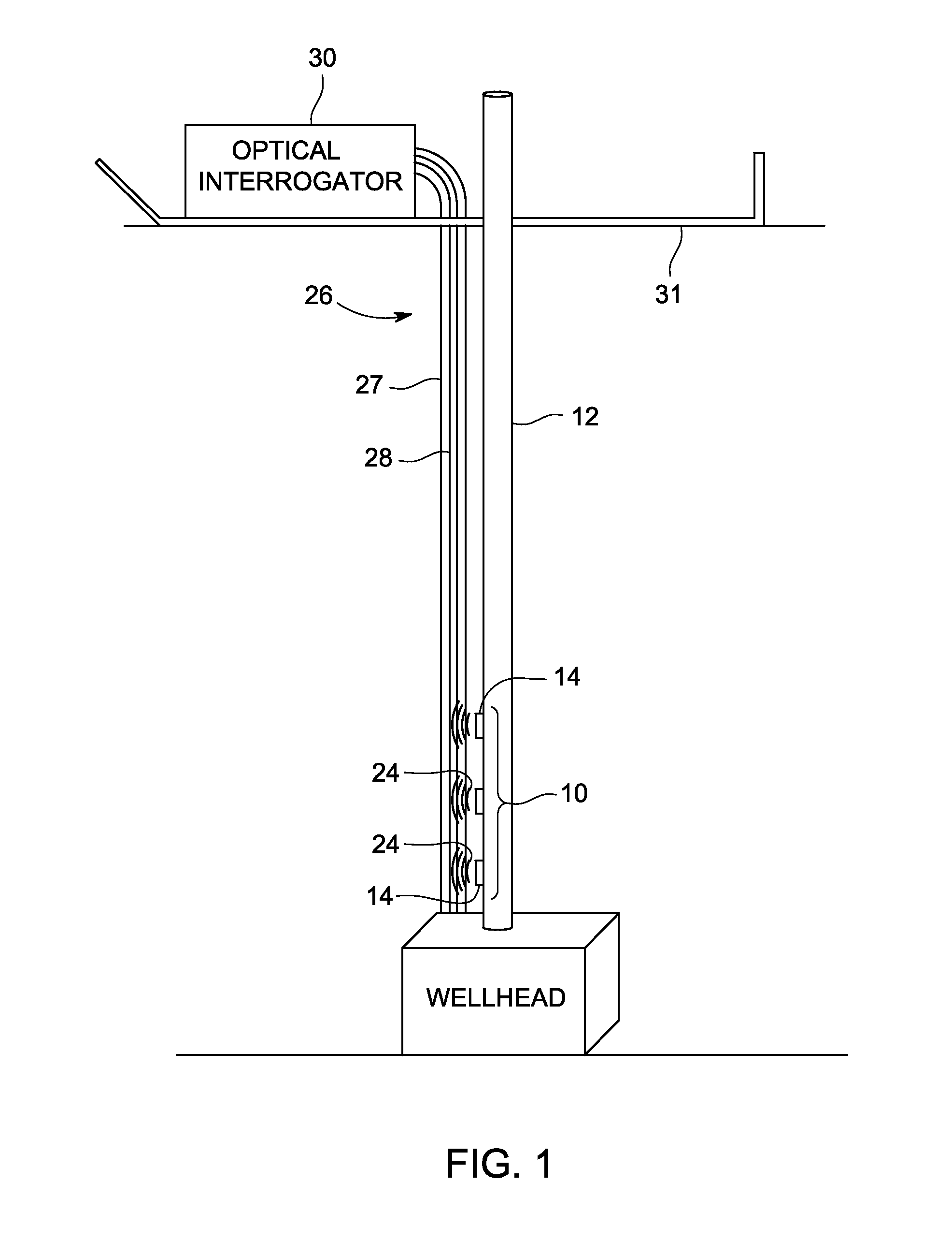 Acoustically-responsive optical data acquisition system for sensor data