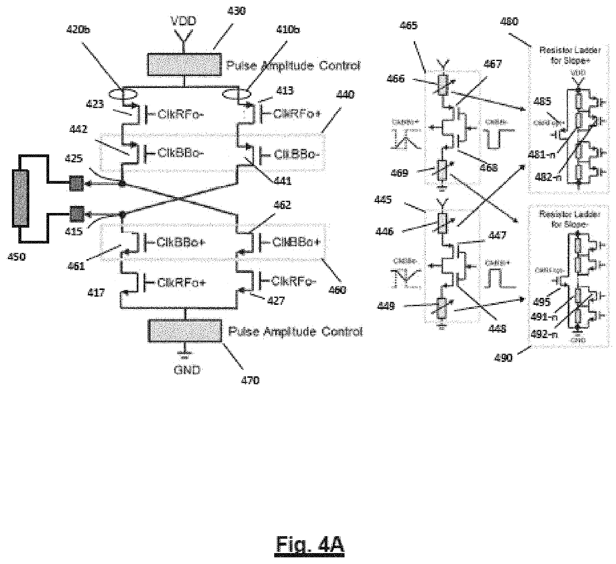 Very-low-consumption reconfigurable-waveform compact UWB emitter