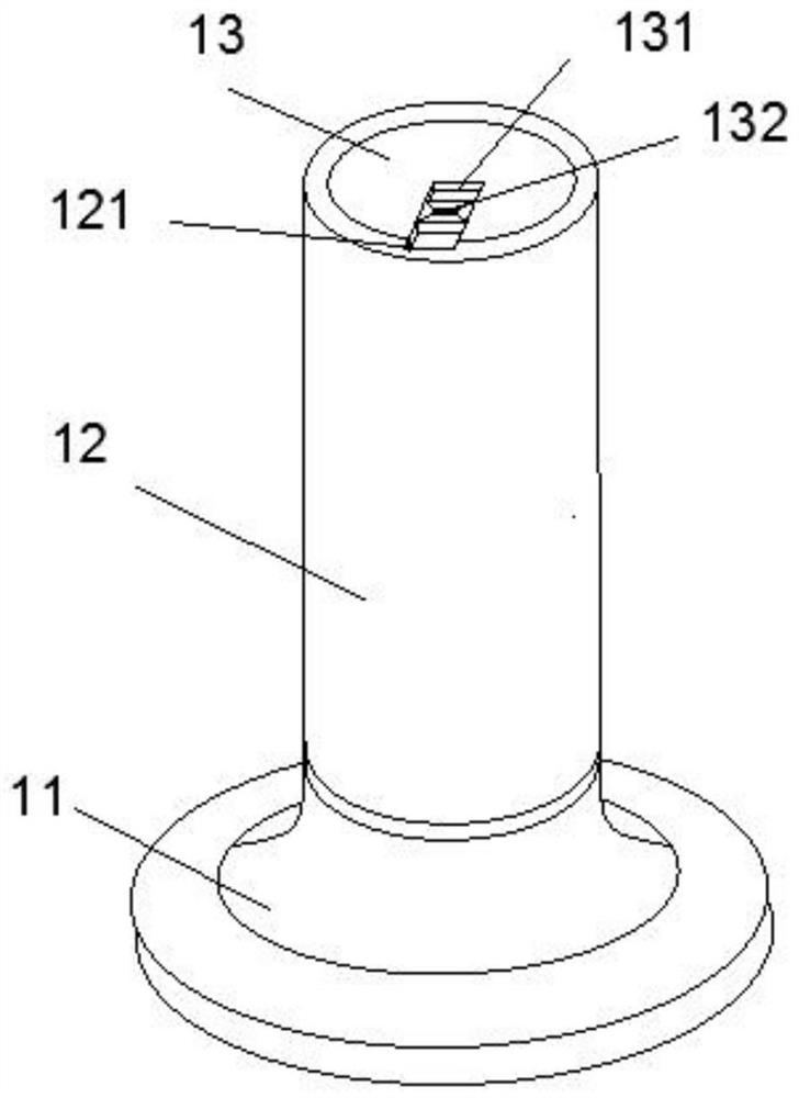 Coiled test tube rack