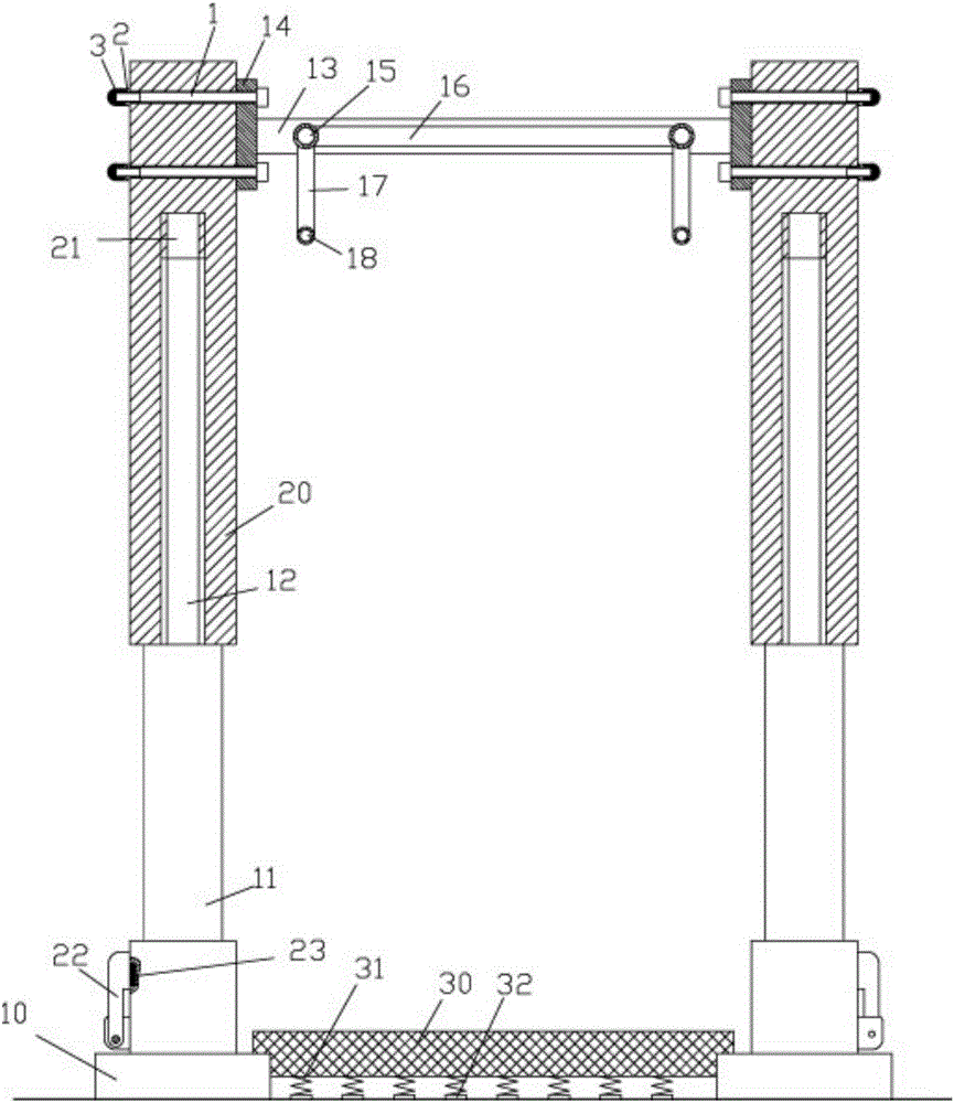 Height-adjustable motion high ladder