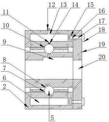 Bearing beneficial to oil injection lubrication and convenient to disassemble and assemble