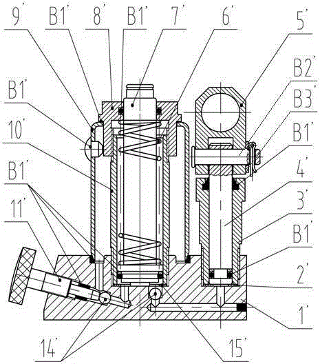 Improved manual release device for electro-hydraulic disc brake