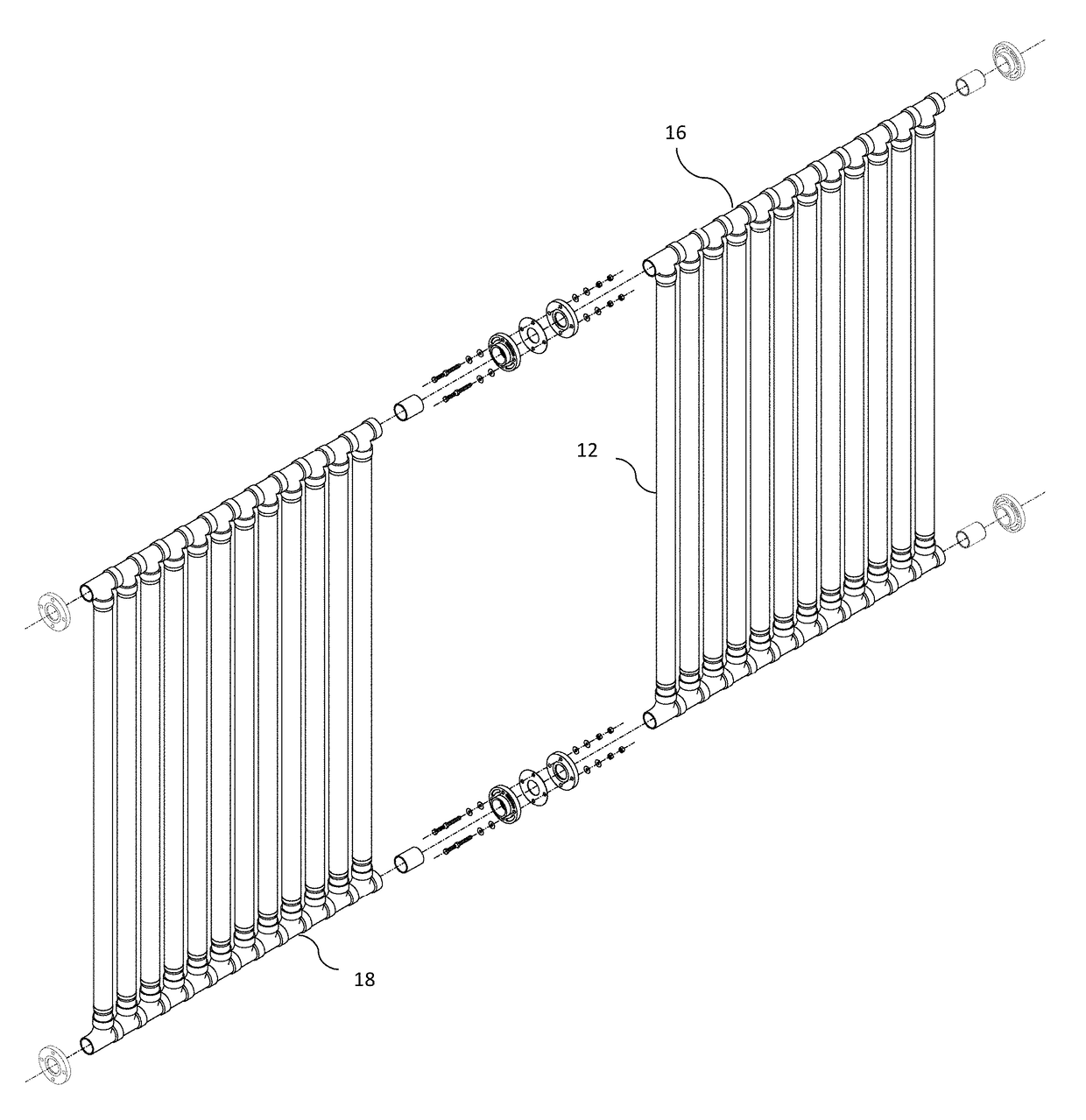 Cyclic photobioreactor and method for biofilm control