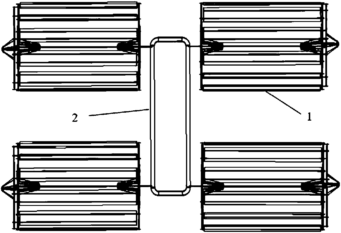 Four-shaft rotary-wing aircraft