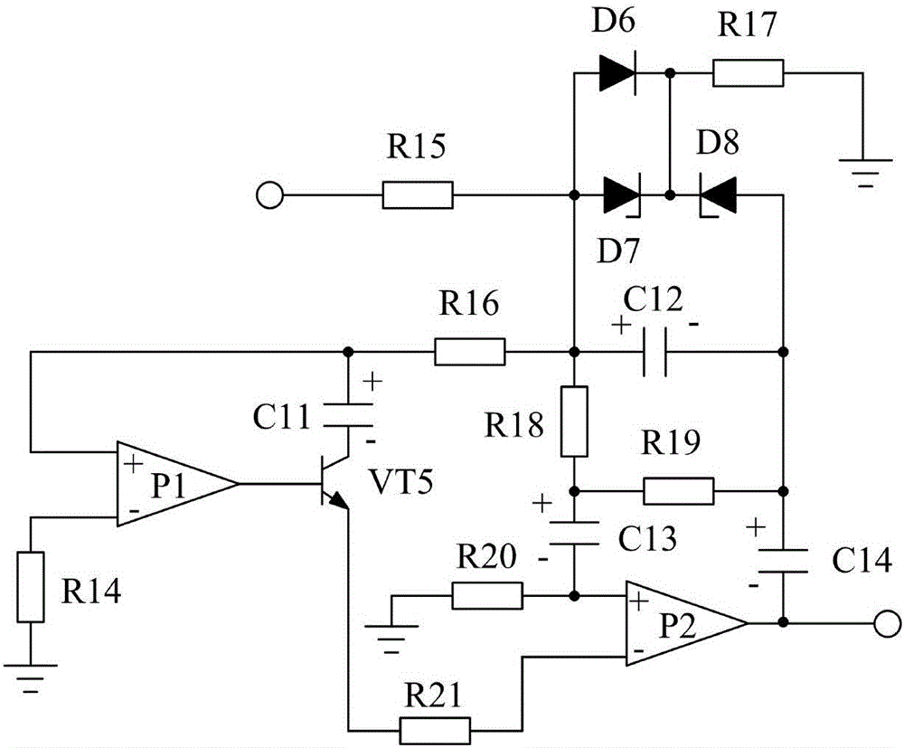 Integral-circuit-based temperature automatic control system used for farm