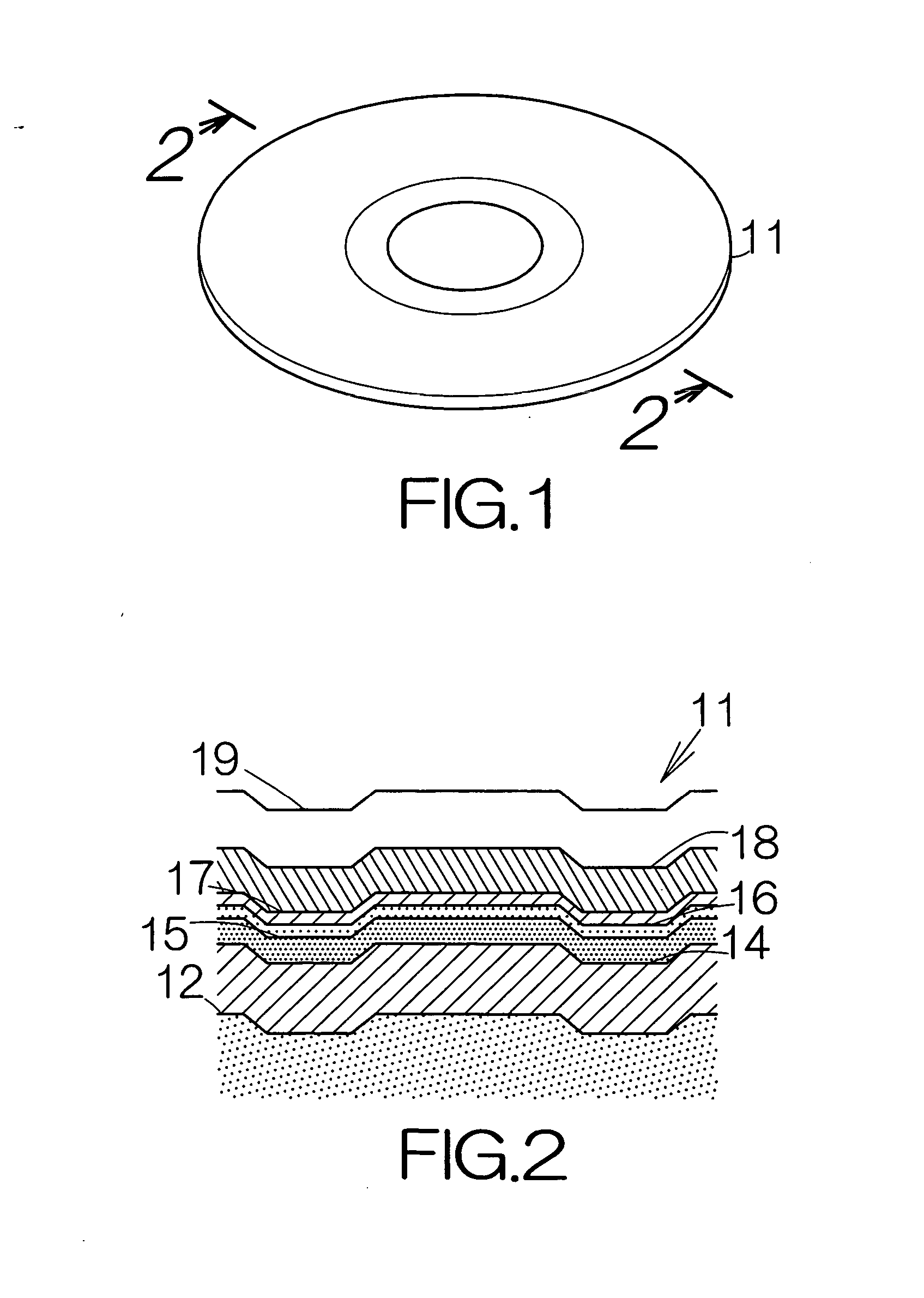 Recording medium and signal processing unit for recording medium drive