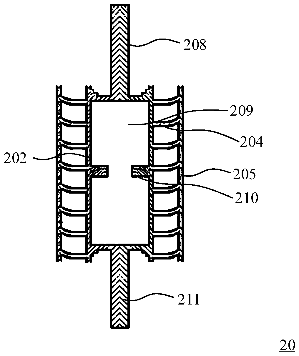 Spiral fan pressure energy water turbine and active linear matrix hydropower station