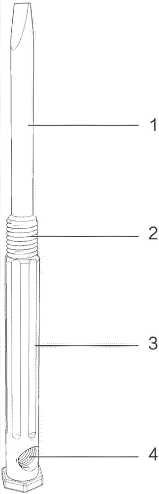 Labor-saving mini-screwdriver suitable for old people